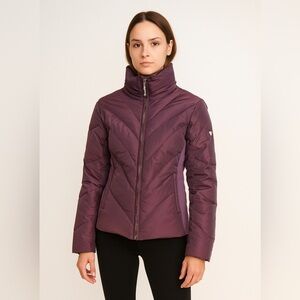 Post Card Luxury Down Filled Ski Coat Size XS